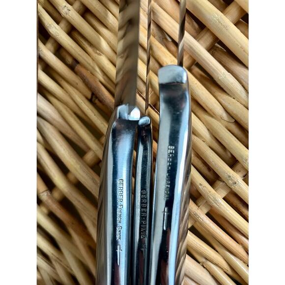 Vintage Gerber Legendary blade knife set of 3 in box - Picture 11 of 16